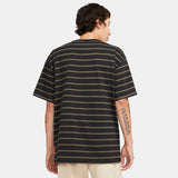Striped Skate Tee (Black/Cargo Khaki)