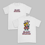 PAU.PAU.PAU Mushroom Mascot T-Shirt (White)