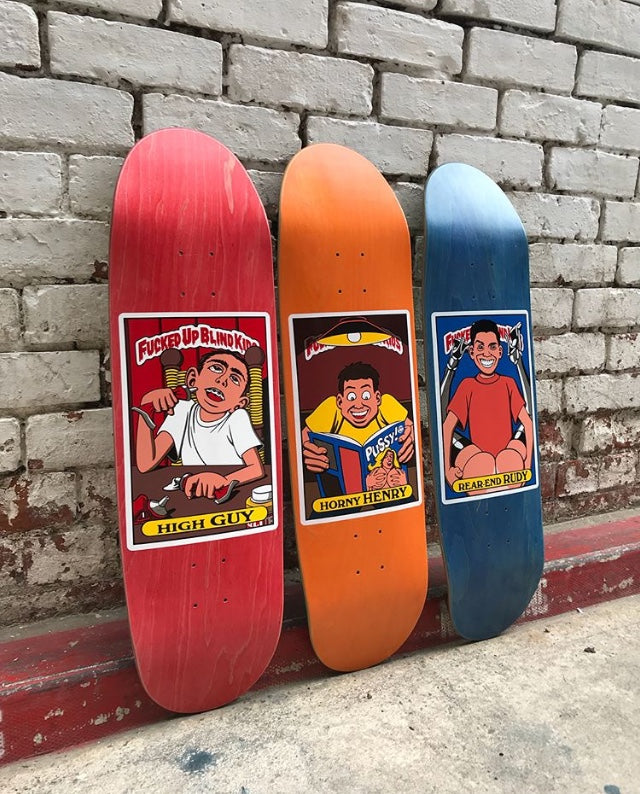 Fucked Up Blind Kids Re-issue Decks