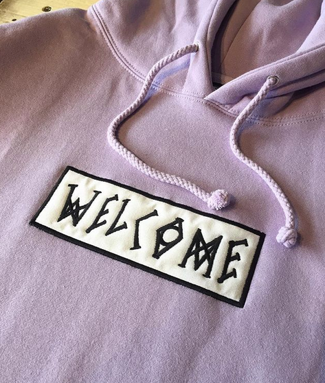 Welcome Skateboards Hoodie!