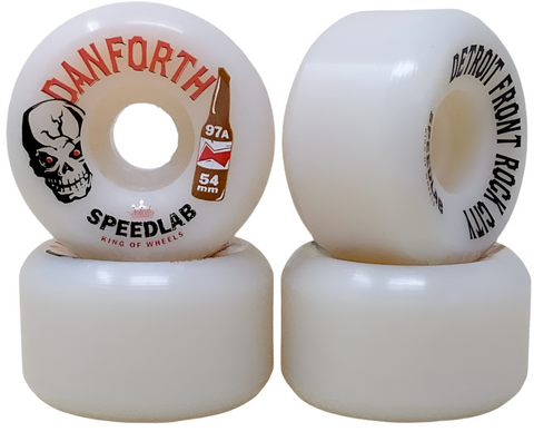 58mm Danforth Pro Wheel 97a Wheels (White)