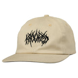 Nekro Script Cap (Off White /Black)
