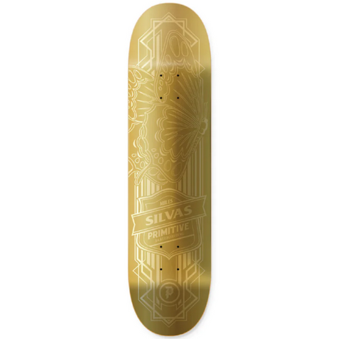 Silvas Gold Foil Butterfly Deck 8.25