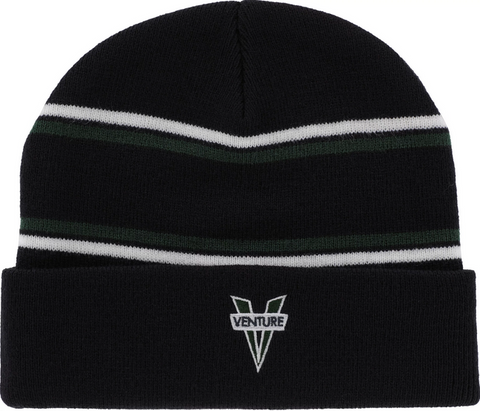 Heritage Cuff Beanie (Navy/Green/White)