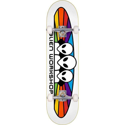 Spectrum Complete Skateboard (White) 8.0