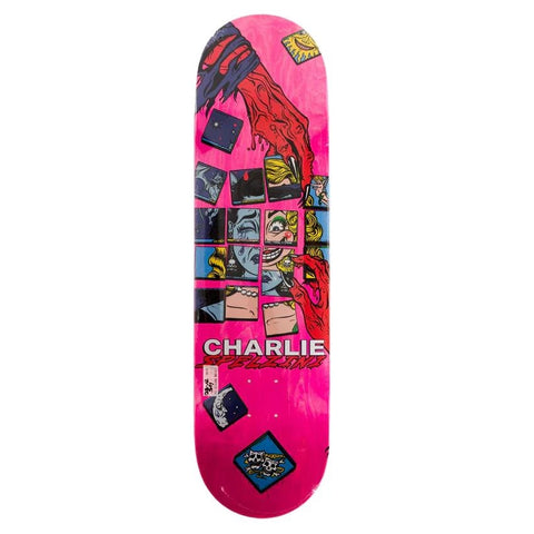 Interchangeable (Charlie Spelzini) Pink Deck - 8.25