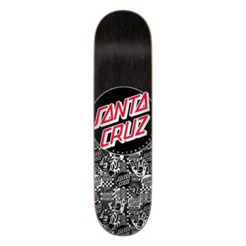 Flier Collage Dot Deck (Black) 8.125