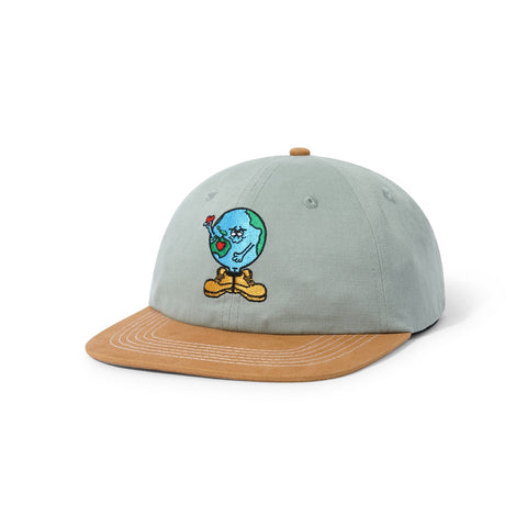 Timbo 6 Panel Cap (Sage/Brown)