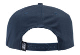 Basic Pigeon Snapback Cap (Navy/White)