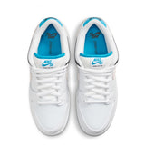 Dunk Low Pro (WHITE/NEUTRAL GREY-BLACK-LASER BLUE)