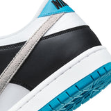 Dunk Low Pro (WHITE/NEUTRAL GREY-BLACK-LASER BLUE)