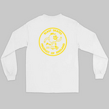 Round Logo Longsleeve T-Shirt (White)