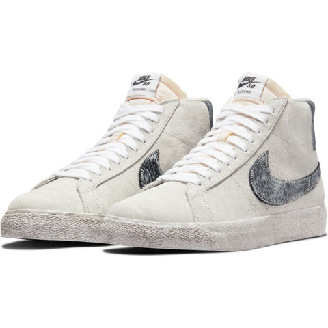 Blazer Mid Premium (Grey Fog/Black-White)