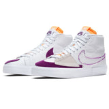 Blazer Mid Edge (White/White/Viotech)