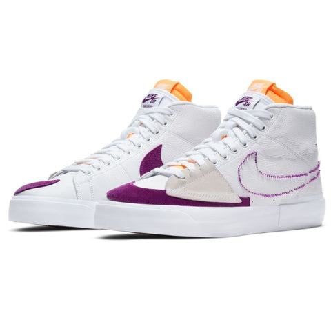 Blazer Mid Edge (White/White/Viotech)