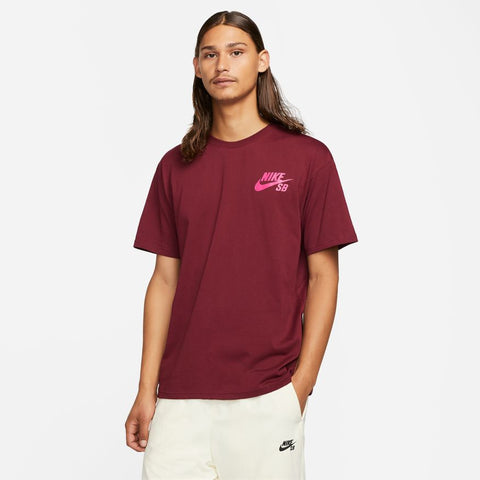 Logo Skate Tee (Beetroot)