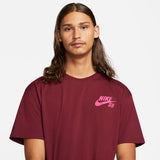 Logo Skate Tee (Beetroot)