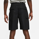 Skate Cargo Shorts (Black/White)