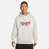 Skate Like A Girl Hoody (Light Bone)