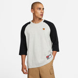 Raglan Skate T-Shirt (Grey Heather/Black)