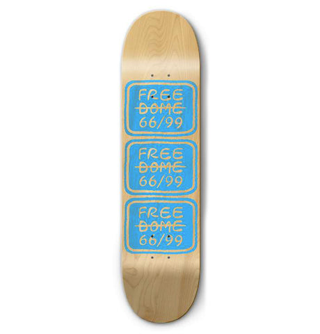 Stacked Logo PP Deck (Natural/Blue) 8.0