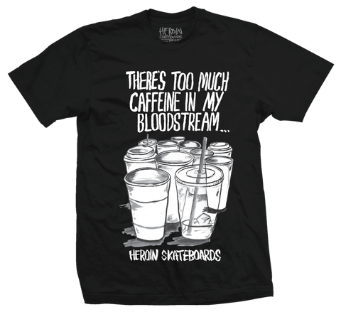 Caffeine Tee (Dark Grey)