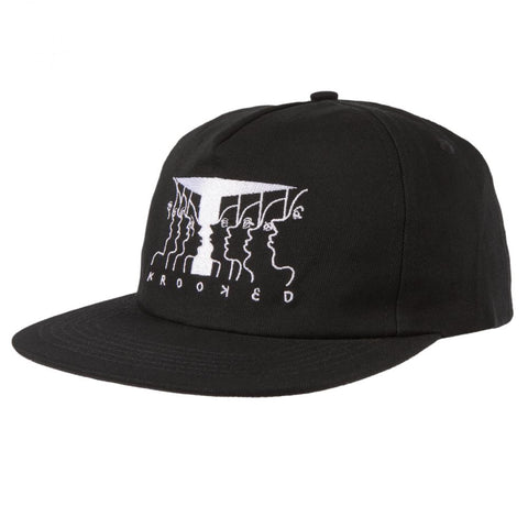 Faces Snapback (Black/White)