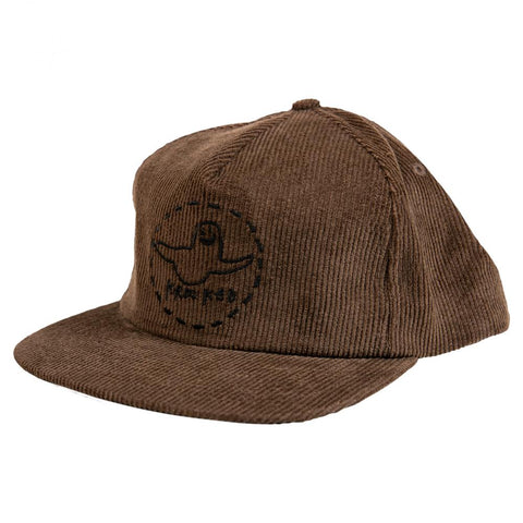 Trinity Smile Cord Cap (Brown/Black)