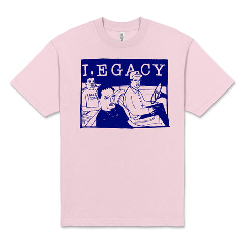 OG Boyz Logo Tee (Pink/Dark Navy)