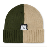 Lord Nermal Split Beanie (Moss/Stone)