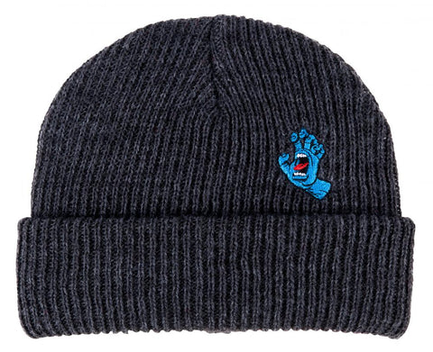 Screaming Mini Hand Beanie (Dark Heather)