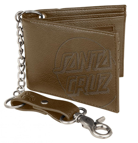 Opus Dot Chain Wallet (Brown)