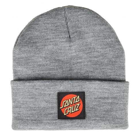 Classic Dot Beanie (Dark Heather)