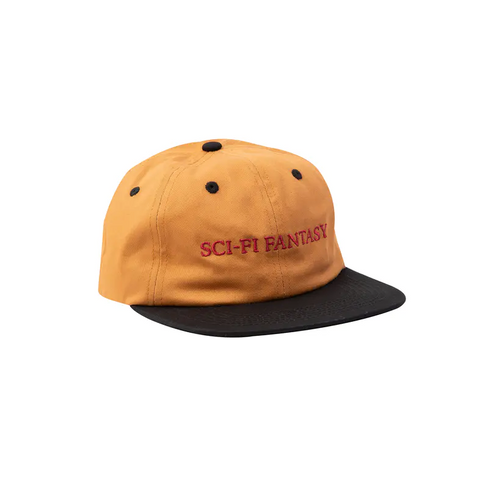 Flat Logo Hat (Brown/Black)