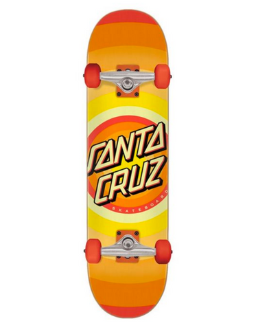Gleam Dot (Orange) Complete Skateboard
