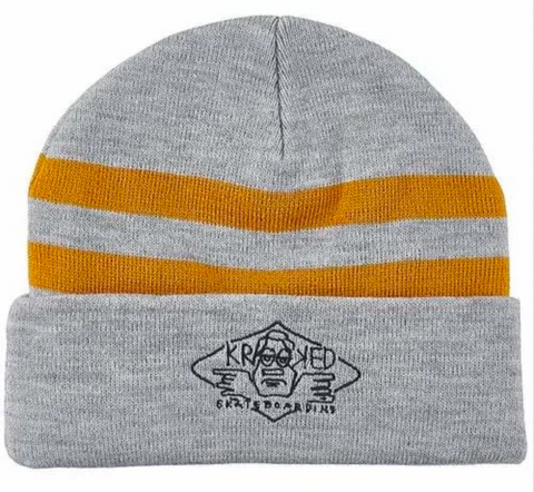 Arketype Beanie (Heather Grey/Gold)