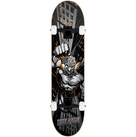Signature Series 540 Skyscraper (Orange) Complete Skateboard 7.75