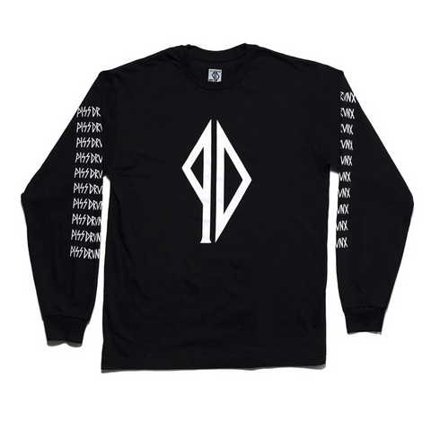 PD Big Logo Long Sleeve Tee (Black)