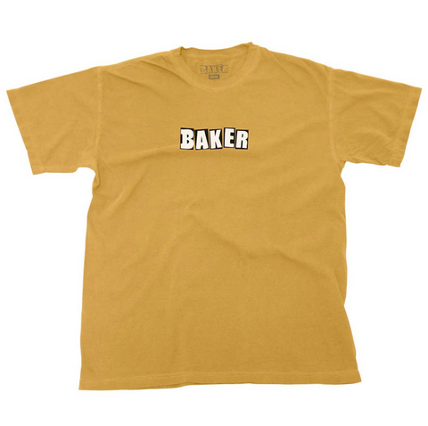 Brand Logo Tee (Mustard)