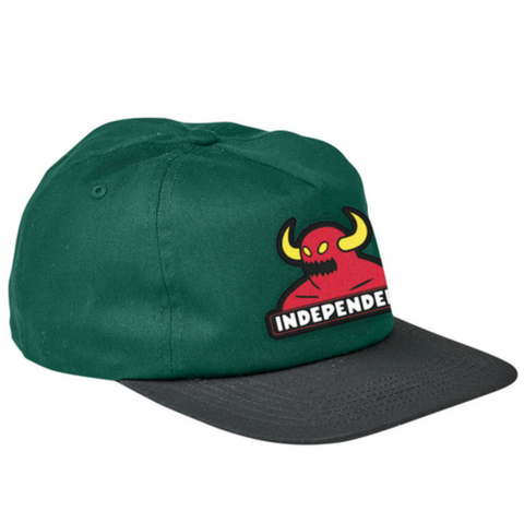 Indy x Toy Machine Mash-up Cap (Forest Green)