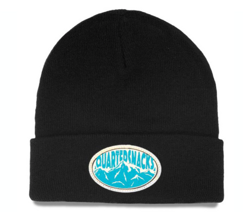 Mountain Patch Beanie (Black)