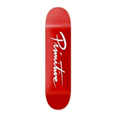 Nuevo Script Team Deck (Red) 8.125