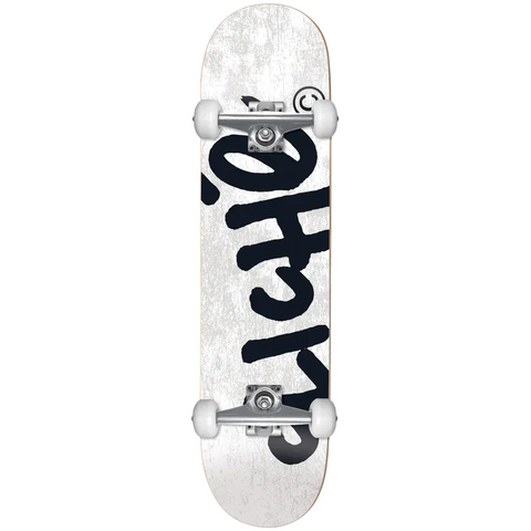 Handwritten Complete Skateboard (White) 8.25