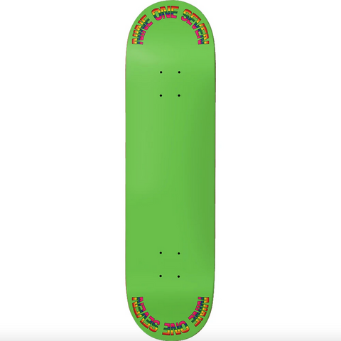 Rainbow Green Slick Deck 8.5