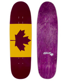 Morgan Flag Shaped Deck 9.25" Purple/Yellow