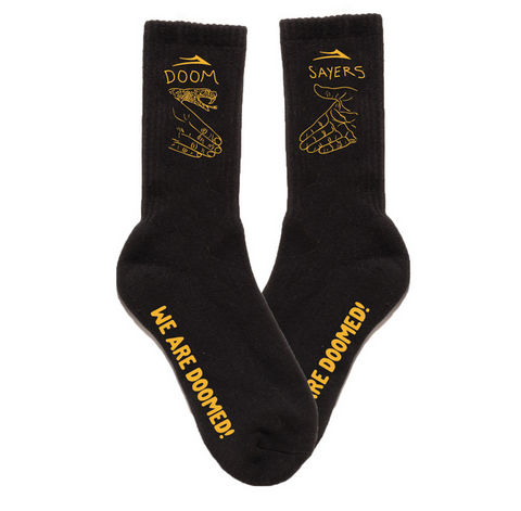 Lakai x Doomsayers Crew Sock (Black)