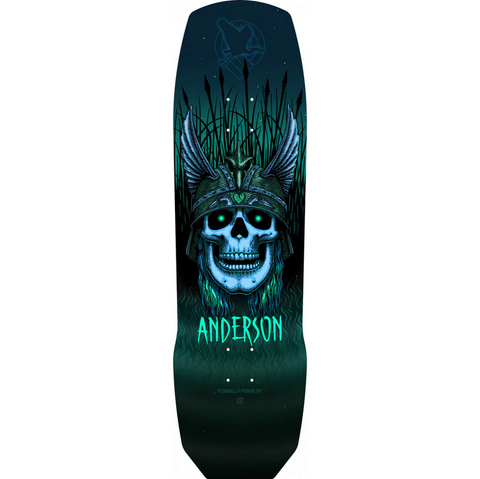 Heron Skull Teal (Andy Anderson) Pro Deck - 9.13