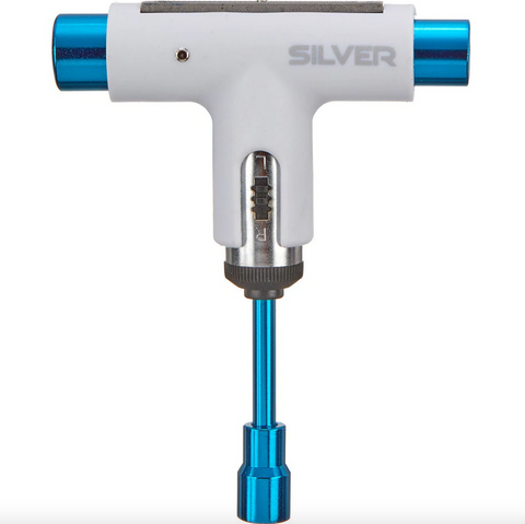 Silver Trucks Tool (White/Metallic Blue)