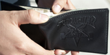 Embossed Skategoat Wallet (Black)