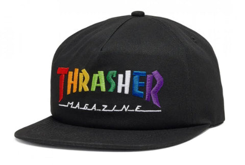 Rainbow Mag Snapback (Black)